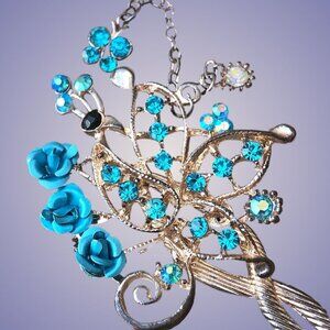 Opulent Peacock Hair-stick